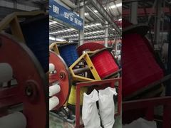 多心PVC絶縁ケーブル撚り工程