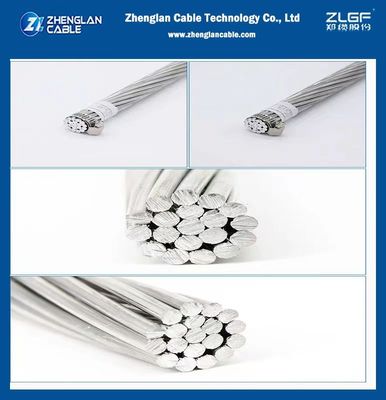 AAC 1000のAWGのアルミニウム裸のコンダクターのヤナギタンポポ属ASTM B 231インク印刷
