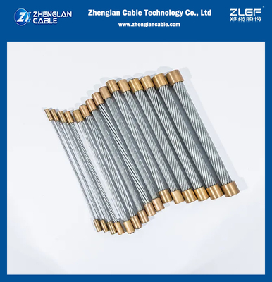EHS 7/16' 鋼筋電缆 スタイワイヤ ASTM A475 A級 鋼筋1x7