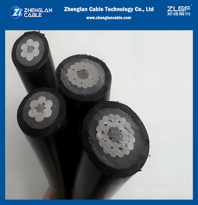 15KV 25KV 35KV 定電圧相導 円状 鎖状 丸型 圧縮 アルミ導体 HDPE 外層
