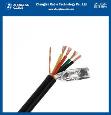 電気制御ケーブル 0.6/1kV 銅コア PVC 隔離されたPVC アルミプラスチック複合ベルトで覆われた制御ケーブル