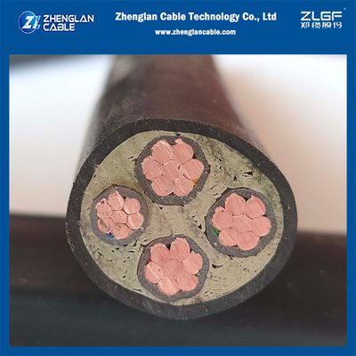 XLPE隔離ケーブル 多コア電源ケーブル 3x25+1x16mm2 IEC60502-1