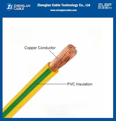 建築用ワイヤ CU/PVCクラス 5 450/750V 1.5mm2 柔軟ケーブル コッパーの導体 PVC 隔離 IEC60227