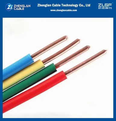 H07V-U 建築用電線 PVC絶縁銅単芯 450/750V CU/PVC 10mm2 IEC 60227­1