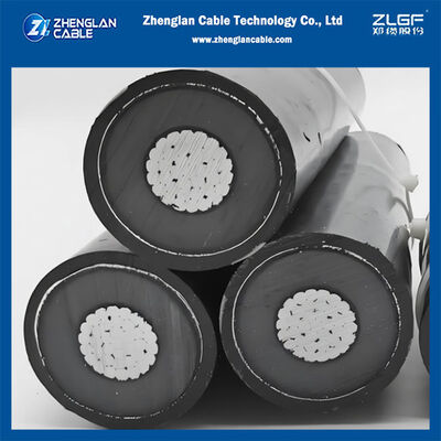 12/20KV 3x1x150mm2 中電圧 (HTA) 扭曲アルミケーブル NFC 33-226 地下使用