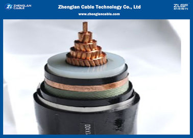 18/30KV MVの送電線1つの中心の銅のコンダクター（装甲） （CU/PVC/XLPE/STA/NYBY/NYB2Y）わずかなセクション:50~630mmの²