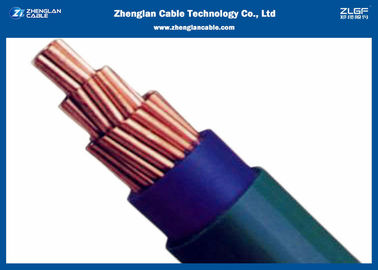 0.6/1KV CU/XLPE/PVC N2XYの銅のコンダクターのXLPEによって絶縁される電力ケーブル