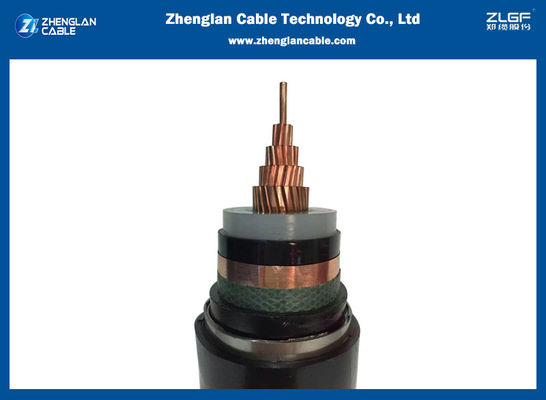 モノコンダクター 15kV XLPE/PVC 絶縁 中電圧電源ケーブル STA/SWA armour1x185sqmm IEC60502-2