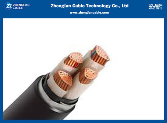 CU/XLPE/PVC/SWA/PVC LVの送電線0.6/1KV 4x95sqmm IEC60502-1
