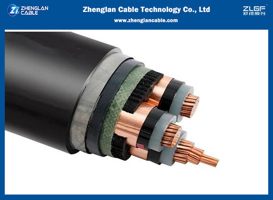 XLPEの装甲電線CU/XLPE/CTS/STA/SWA/PVC 11kV 12kV 15kV 22kV 33kV IEC60502-2