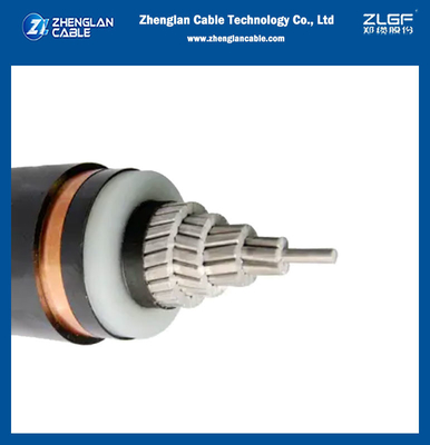 12/20kV MVの送電線のUnarmoredアルミニウム ケーブル1x185mm2 BS 6622/BS 7835